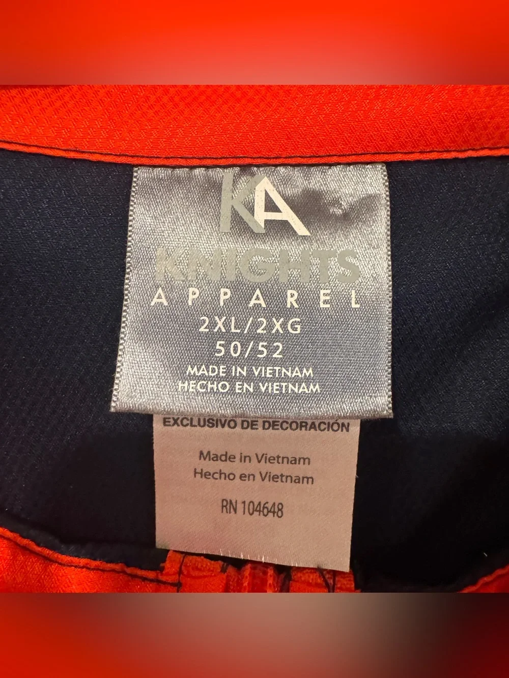 Knights Apparel Men’s Auburn Tigers Quarter Zip Jacket Pullover Size 2XL